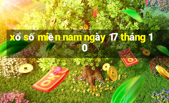 xổ số miền nam ngày 17 tháng 10