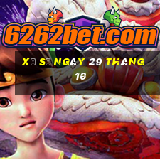 xổ số ngày 29 tháng 10