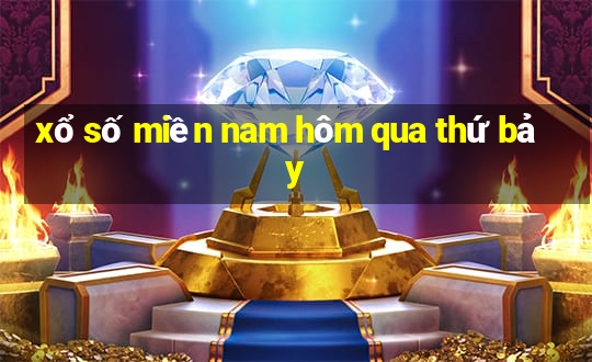 xổ số miền nam hôm qua thứ bảy