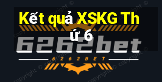 Kết quả XSKG Thứ 6