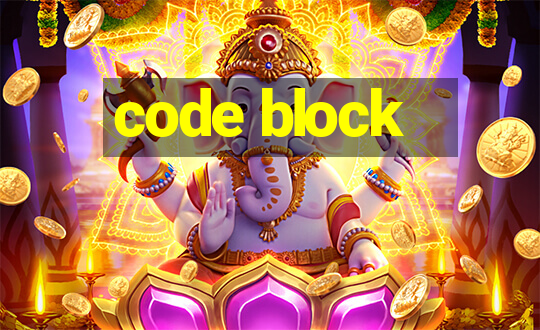 code block