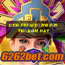 lịch triều cường cần thơ hôm nay