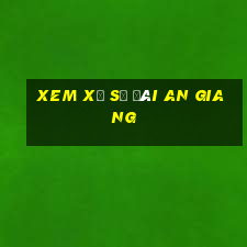 xem xổ số đài an giang