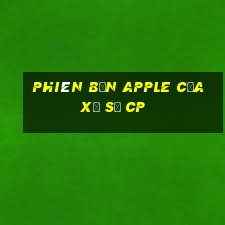 Phiên bản Apple của xổ số cp