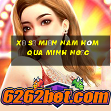 xổ số miền nam hôm qua minh ngọc