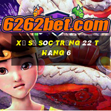 xổ số sóc trăng 22 tháng 6