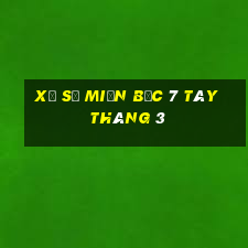 xổ số miền bắc 7 tây tháng 3