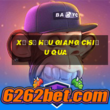 xổ số hậu giang chiều qua