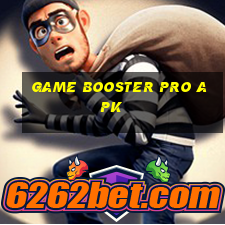 game booster pro apk