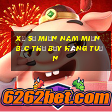 xổ số miền nam miền bắc thứ bảy hàng tuần