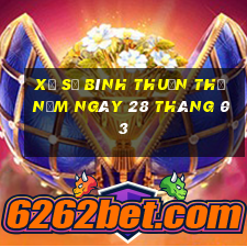 xổ số bình thuận thứ năm ngày 28 tháng 03