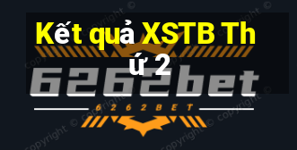 Kết quả XSTB Thứ 2