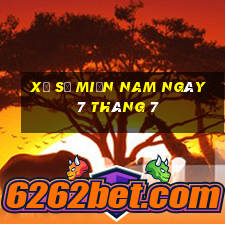 xổ số miền nam ngày 7 tháng 7