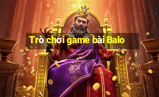 Trò chơi game bài Balo