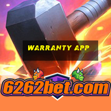 warranty app