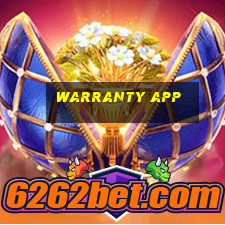 warranty app