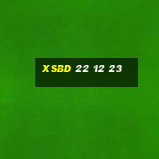 xsbd 22 12 23