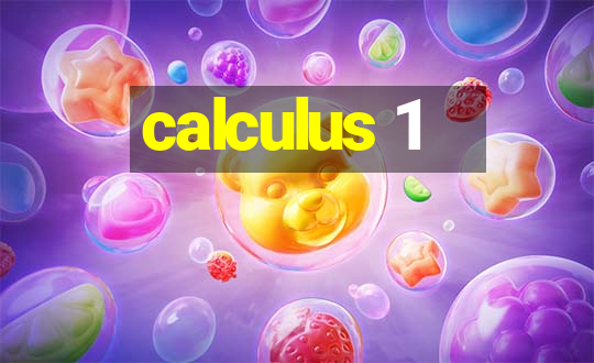 calculus 1