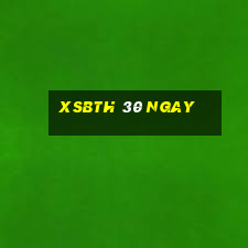 xsbth 30 ngay