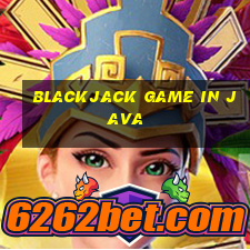 blackjack game in java