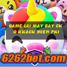 game lai may bay cho khach mien phi