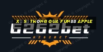 Xổ số thông qua Fun88 Apple