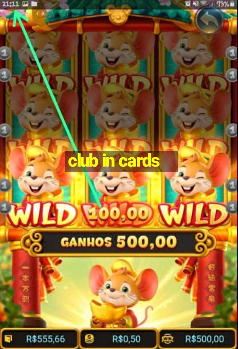 club in cards