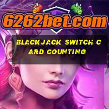 blackjack switch card counting