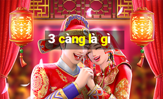 3 càng là gì