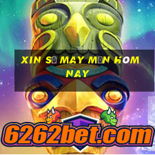 xin số may mắn hôm nay