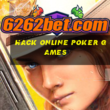 hack online poker games