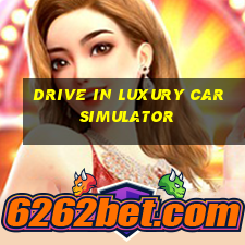 drive in luxury car simulator