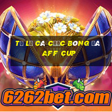 tỷ lệ cá cược bóng đá aff cup