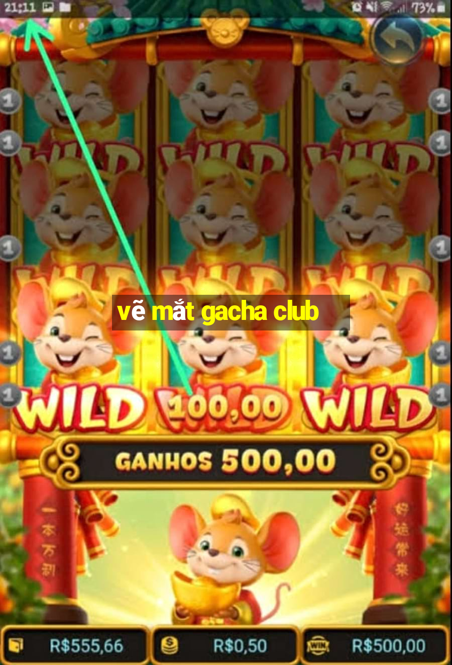 vẽ mắt gacha club