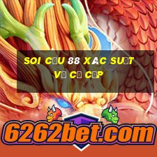 soi cầu 88 xác suất về cả cặp