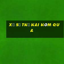 xổ số thứ hai hôm qua