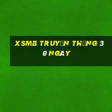 xsmb truyền thống 30 ngày