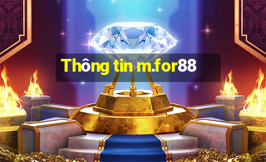 Thông tin m.for88