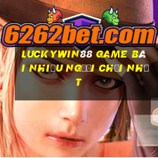 Luckywin88 Game Bài Nhiều Người Chơi Nhất