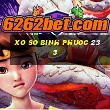 xo so binh phuoc 23 3