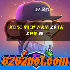 xổ số miền nam 20 tháng 09