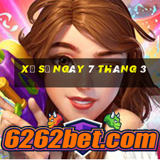 xổ số ngày 7 tháng 3