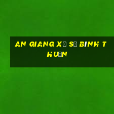 an giang xổ số bình thuận