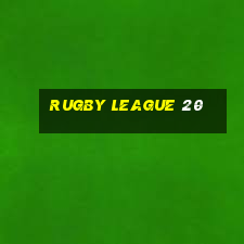 rugby league 20