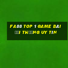 Fa88 Top 1 Game Bài Đổi Thưởng Uy Tín