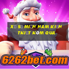 xổ số miền nam kiến thiết hôm qua