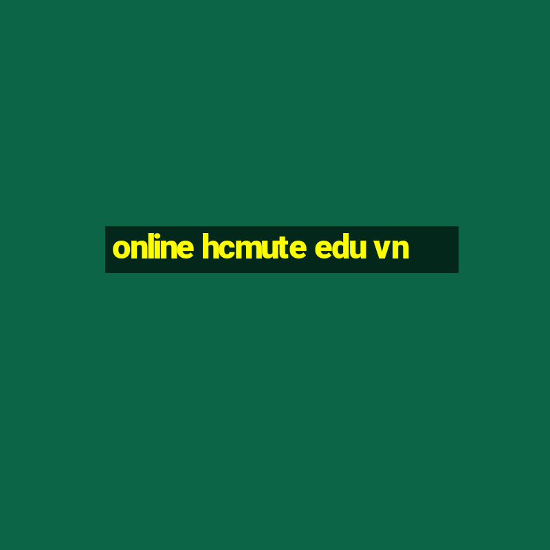 online hcmute edu vn