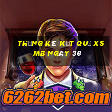 THỐNG KÊ KẾT QUẢ XSMB ngày 30