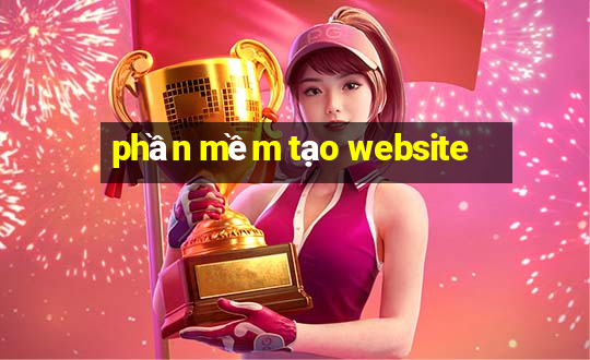 phần mềm tạo website