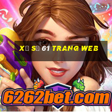 xổ số 61 trang web